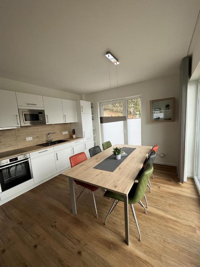 Diemelblick Acht - Ferienhaus Fuer 6 Personen Mit Sauna, Garten Und Dachterrasse Mit Panoramablick Heringhausen Exteriér fotografie