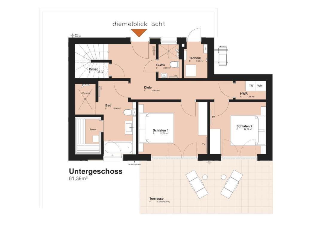Diemelblick Acht - Ferienhaus Fuer 6 Personen Mit Sauna, Garten Und Dachterrasse Mit Panoramablick Heringhausen Exteriér fotografie