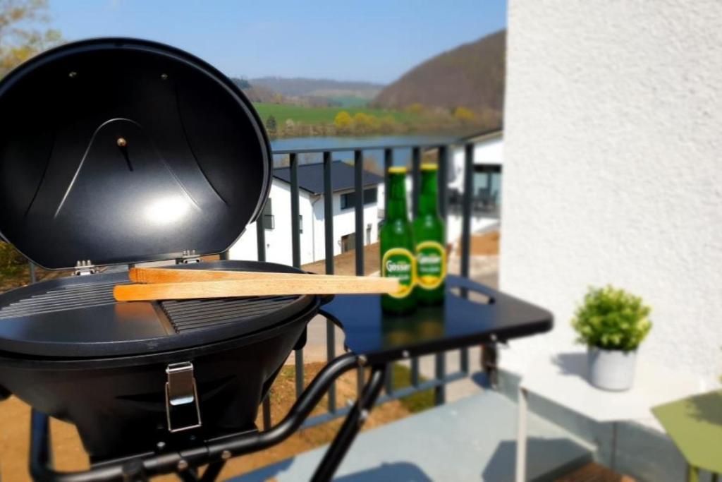 Diemelblick Acht - Ferienhaus Fuer 6 Personen Mit Sauna, Garten Und Dachterrasse Mit Panoramablick Heringhausen Exteriér fotografie
