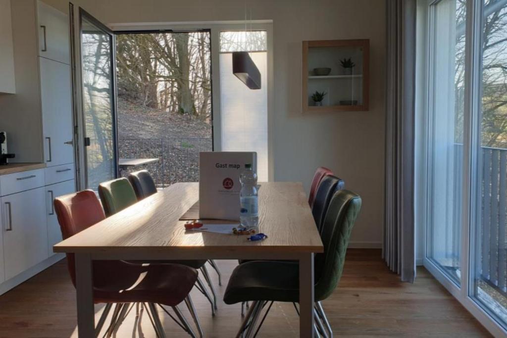 Diemelblick Acht - Ferienhaus Fuer 6 Personen Mit Sauna, Garten Und Dachterrasse Mit Panoramablick Heringhausen Exteriér fotografie