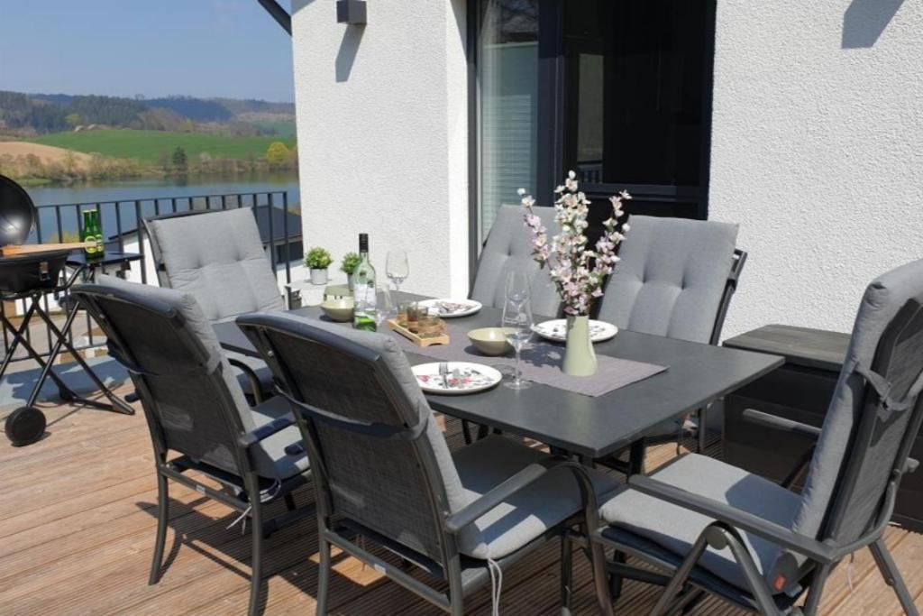Diemelblick Acht - Ferienhaus Fuer 6 Personen Mit Sauna, Garten Und Dachterrasse Mit Panoramablick Heringhausen Exteriér fotografie